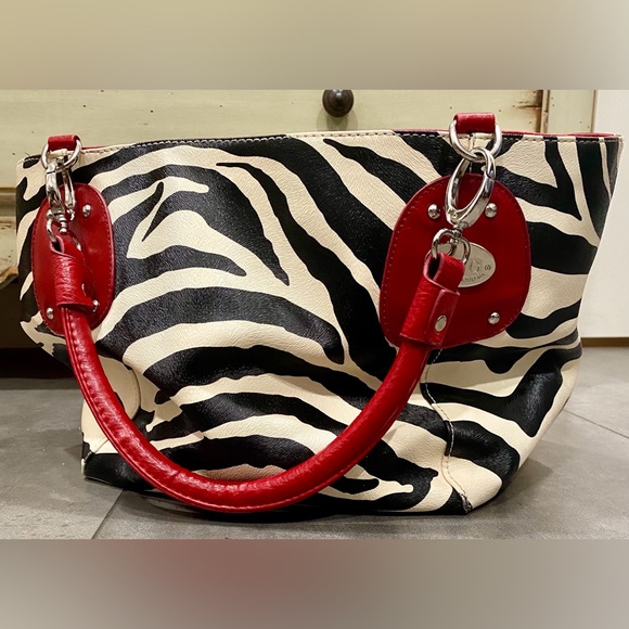 Dolce & Gabbana satchel bag Zebra print - Picture 3 of 12